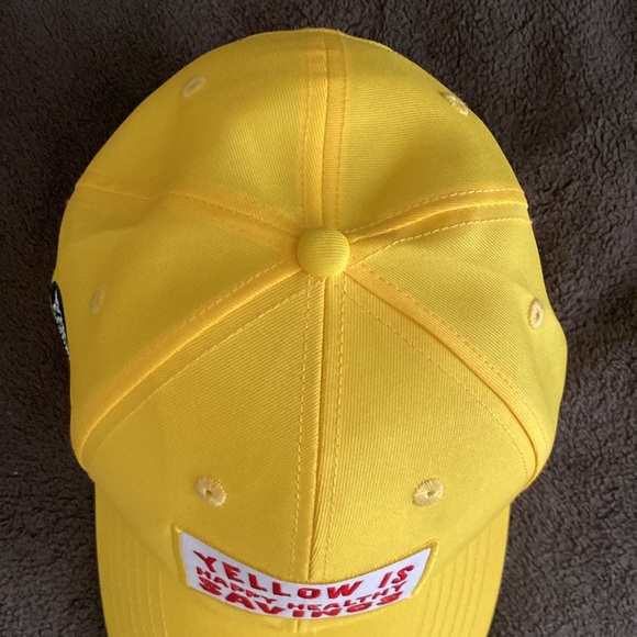WFM Yellow Is Happy Healthy Savings spapback hat 🧢 - Picture 9 of 17